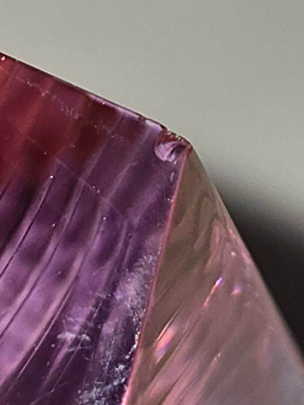 Kit Karbler & Michael David Signed Faceted Paperweight Art Glass Optic Geometric - Picture 13 of 16